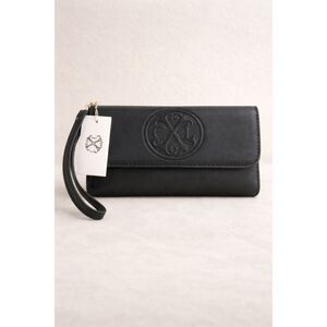 CXL Christian Lacroix Black Wristlet Clutch NWT Minimalist Luxe